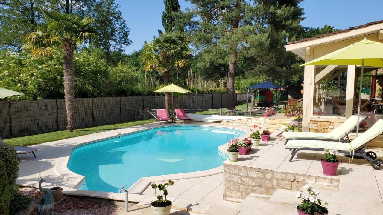 Domaine De La Dame Blanche Hotel Siorac-en-Perigord ภายนอก รูปภาพ